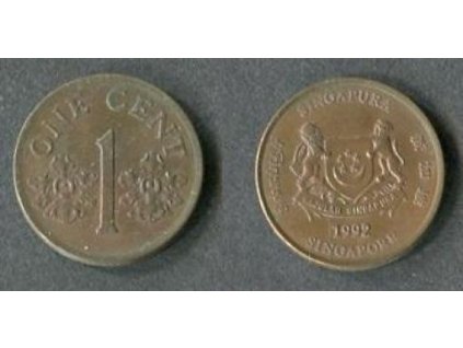 SINGAPUR. 1 cent 1992. KM-98