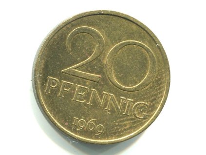 NDR. 20 Pfennig 1969.