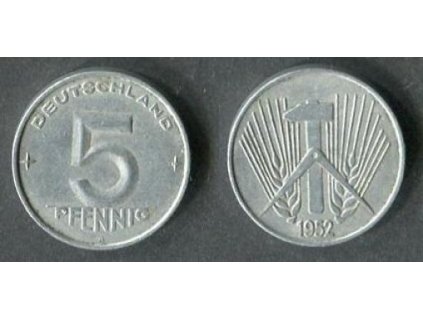 NDR. 5 Pfennig 1952/A. KM-6