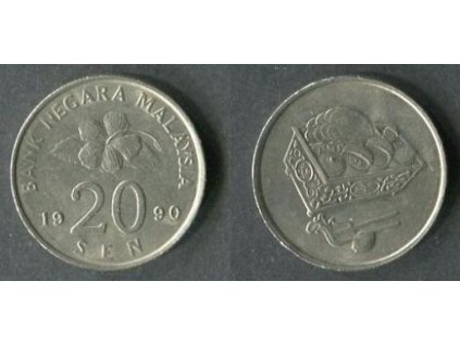 MALAISIE. 20 sen 1990. KM-52
