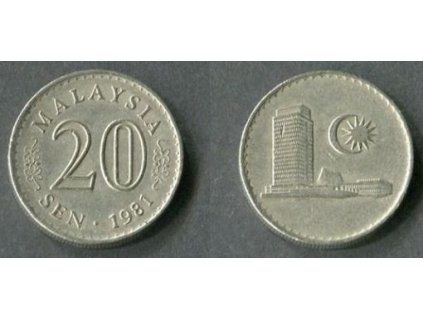 MALAISIE. 20 sen 1981. KM-4