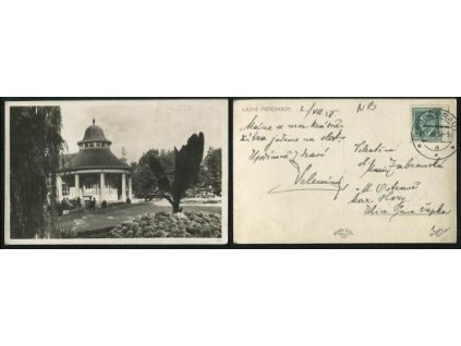 PODĚBRADY. Lázně. 1938.