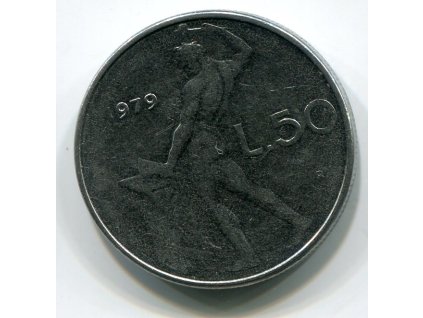 ITÁLIE. 50 lire 1979.
