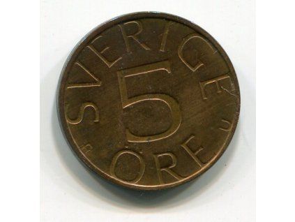 ŠVÉDSKO. 5 öre 1979. KM-849