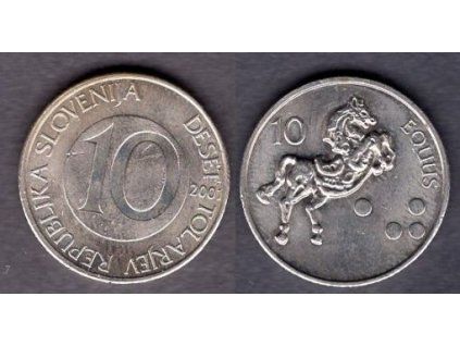 SLOVINSKO. 10 tolarjev 2001. KM-41