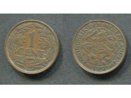 NIZOZEMÍ. 1 cent 1930. KM-152