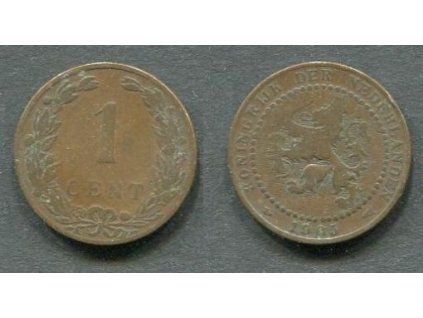 NIZOZEMÍ. 1 cent 1905. KM-132.1