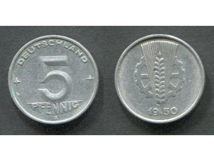 NDR. 5 Pfennig 1950/A. KM-2