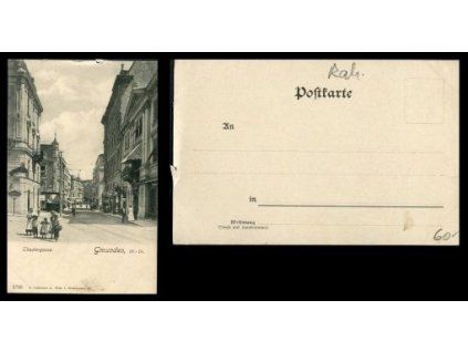 Gmunden. Theatergasse.