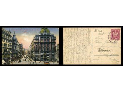 Vídeň. Kärntnerstraße. Palais Equitable.