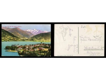 Zell am See. Pohoří Vysoké Taury.
