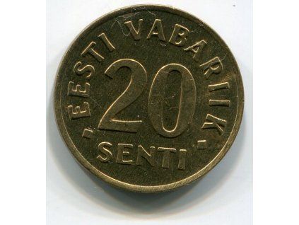 ESTONSKO. 20 senti 1992. KM-23