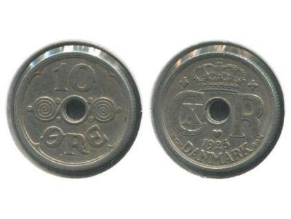 DÁNSKO. 10 öre 1925. KM-822.1