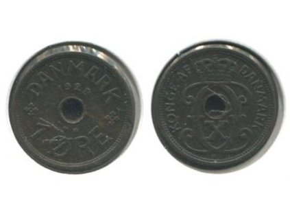 DÁNSKO. 1 öre 1928. KM-826.2