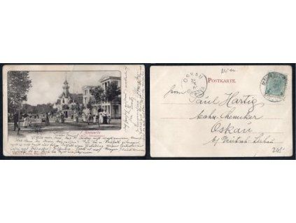 Zinnowitz. Neue Strandstrasse. 1901.