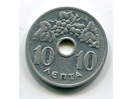 ŘECKO. 10 lepta 1959.