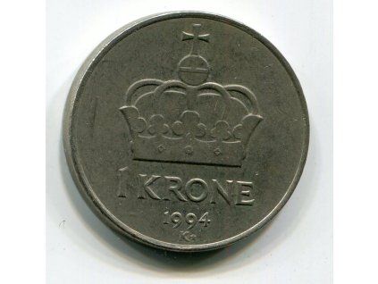 NORSKO. 1 krone 1994.