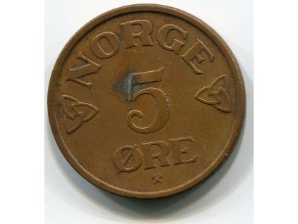 NORSKO. 5 öre 1953.