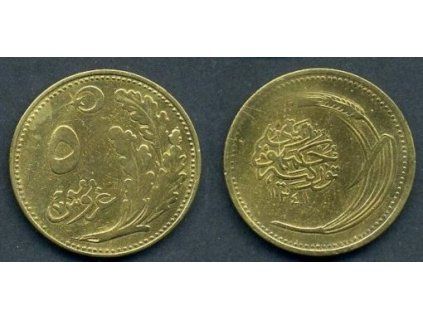 TURECKO. 5 kurus 1341.
