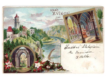 ZVÍKOV. 1902. Litografie.