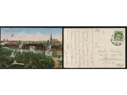 PLZEŇ. Smetanovy sady. 1924.