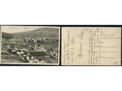 LOUČNÁ POD KLÍNOVCEM. Böhm Wiesental. 1934.
