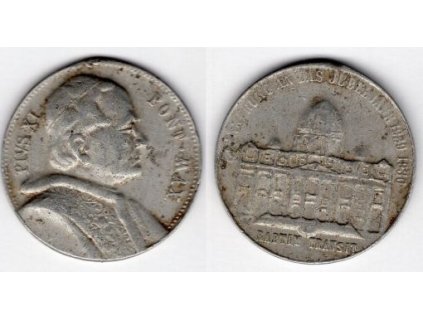 Pius XI. Pont. Max. Raptin transit.