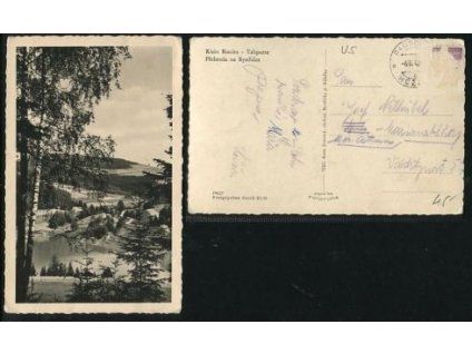 BYSTŘIČKA. Přehrada. 1942.
