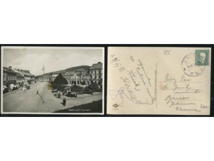 VSETÍN. Dolní náměstí. 1931.