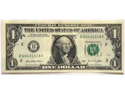 USA. 1 dollar 2021 B.