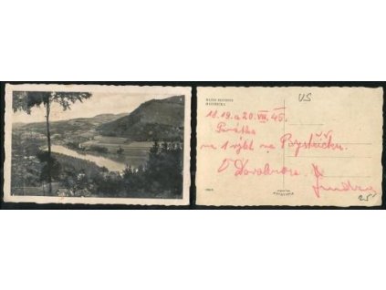 BYSTŘIČKA. KLein Bistritz. 1945.