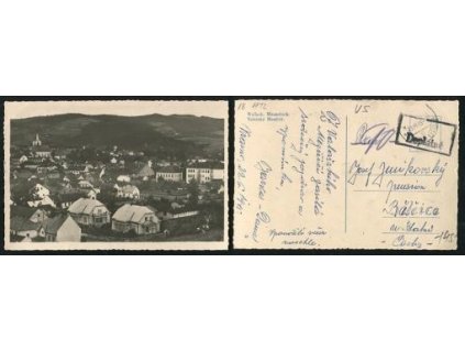 VALAŠSKÉ MEZIŘÍČÍ. 1945.