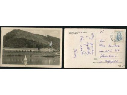 BYSTŘIČKA. Na Valašsku. Hotel Klenov. 1957.