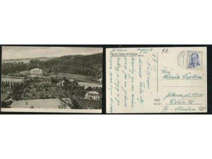 TEPLICE NAD BEČVOU. Lázně. 1955.