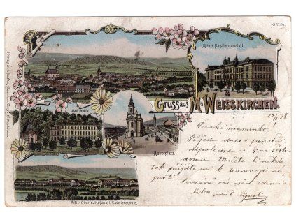 HRANICE NA MORAVĚ. 1898.