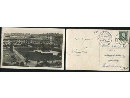 PŘEROV. Náměstí svobody. 1934.