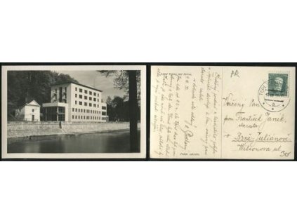 TEPLICE NAD BEČVOU. Lázně. 1933.