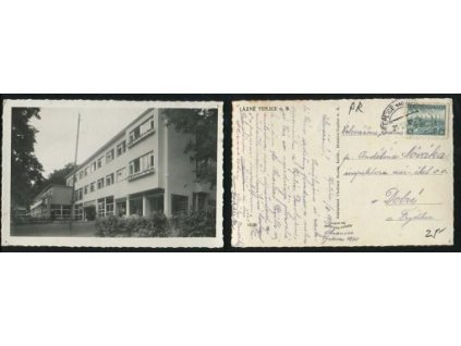 TEPLICE NAD BEČVOU. Lázně. 1939.