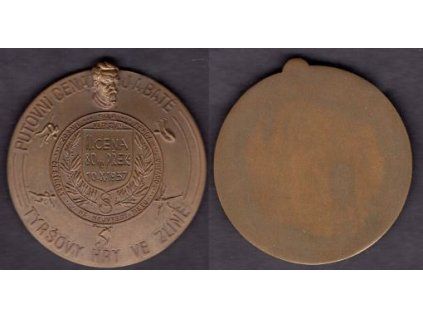 ZLÍN. Tyršovy hry ve Zlíně. Putovní cena J. A. Batě. II. cena / 80m přek. 10.10.1937.