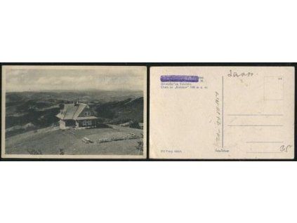 JAVORNÍKY. Chata na Kohútce. 1951.