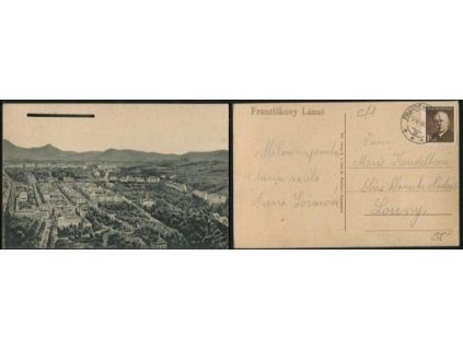 FRANTIŠKOVY LÁZNĚ. 1948.
