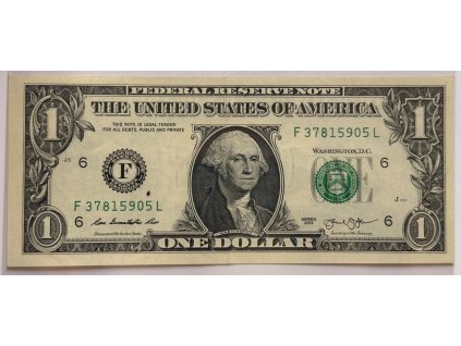 USA. 1 dollar 2013 F.