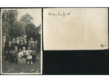 Dolní Lutyně. Skupinové foto 1907-1947.