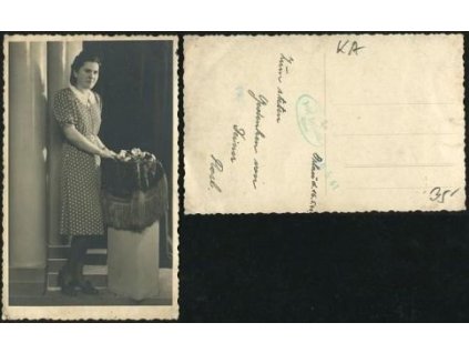 ORLOVÁ. Fotoportrét. 1941.