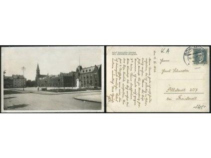 BOHUMÍN. Nový Bohumín. Náměstí. 1936.
