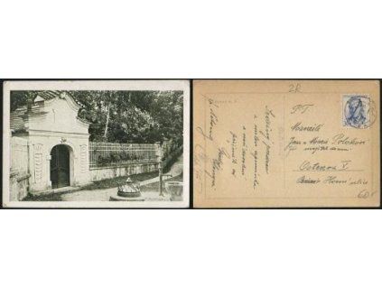 SÁZAVA NAD SÁZAVOU. 1936.