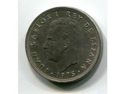 ŠPANĚLSKO. 5 pesetas 1975/79.