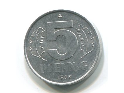 NDR. 5 Pfennig 1968.