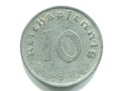 NĚMECKO. 10 Pfennig 1941/B.