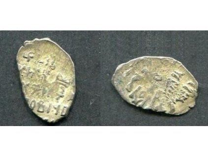 Michail I. Fjodorovič (1613-1645). 1 kopějka. Mincovna Moskva.